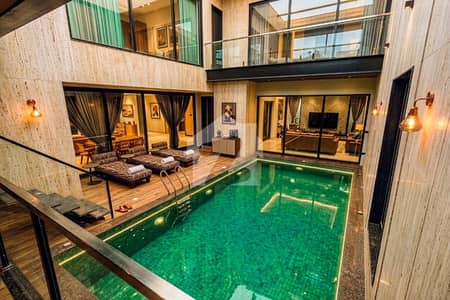 100% Original Ad | UltraModern | Architect: Mazhar Munir | Top Notch 1 Kanal Luxury Bungalow | A+ Construction | 20 KV Solar | Swimming Pool | Cinema| Holizin Home Furniture| DHA Phase 6 | Prime Location | Near Dolmen Mall