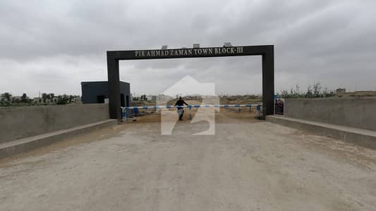 Prime Location 120 Square Yards Spacious Residential Plot Is Available In Pir Ahmed Zaman Town - Block 3 For sale