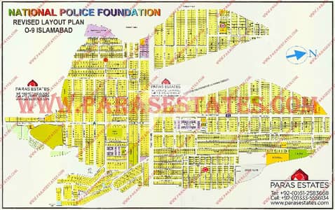 A Beautiful Level Corner Plot Is Available For Sale In National Police Foundation Block A A Beautiful Level Corner Plot Is Available For Sale In National Police Foundation Block A