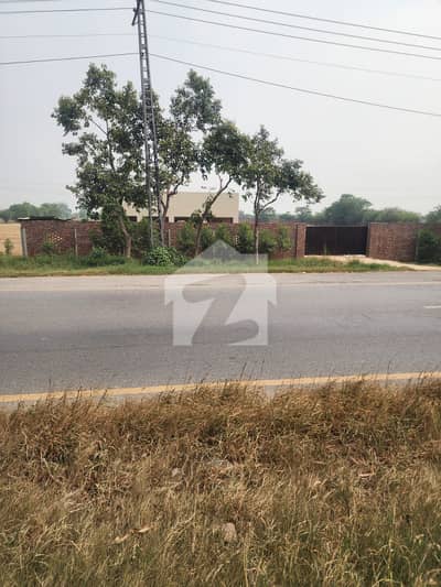 22 Kanal Commercial Plot For Sale At Prime Location Of Lahore Sundar Stop,Main Highway Multan Road.