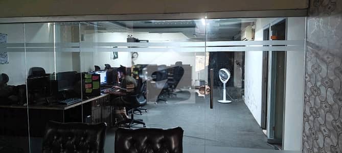 Prime Location Main Boulevard Gulberg Office For rent Sized 1242 Square Feet