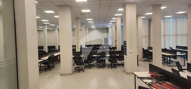 I-10 Ready To Move 5,000 Sqft Ac, Semi Furnished Office Security Parking Lift