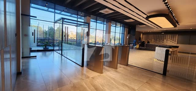 Plug n work Best Rentals Offices available I-9 Ready to Move IT 6500 Sqft Office with AC Parking Lift Security Power backup up