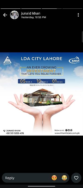 ایل ڈی اے سٹی فیز 1 - اقبال سیکٹر ایل ڈی اے سٹی فیز 1,ایل ڈی اے سٹی,ایل ڈی اے روڈ,لاہور میں 1 کنال پلاٹ فائل 93.5 لاکھ میں برائے فروخت۔
