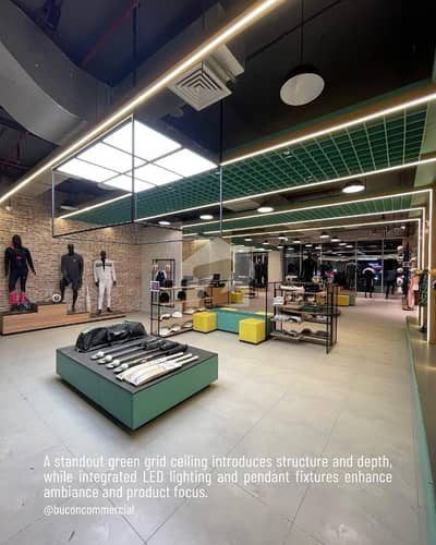 2,200 Sq. Ft. Commercial Shop For Sale M. M. Alam Road, Gulberg