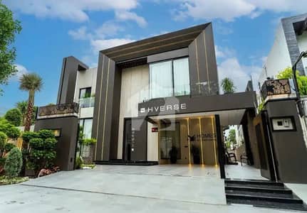 one kanal brand new luxury semi furnish house located near dolmen mall
