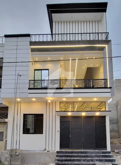 Brand New 120 Sqyds West Open Ground + 1 House Available For Sale In E PTV Society