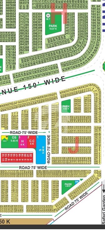 LDA CITY LAHORE J block 5 Marla plot available for sale