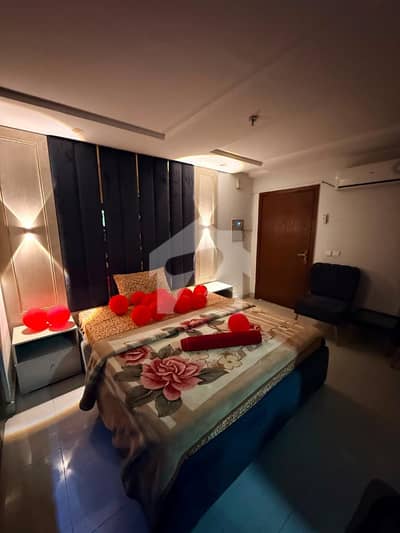 studio furnished appartment avaialble for rent at prime location gulberg green islamabad