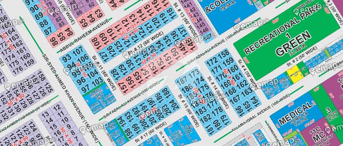 24 Marla Residential Plot For Sale Executive Enclave Mumtaz City.