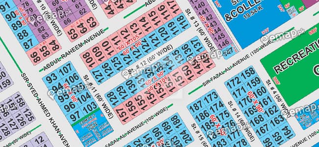 28 Marla Residential Plot On Double Road Executive Enclave Mumtaz City.