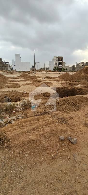 WEST OPEN SAADI GARDEN BLOCK 3 PLOT FOR SALE 120 SQ YARD