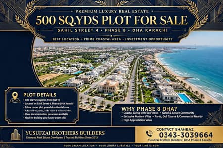 500 Yards Plot For Sale