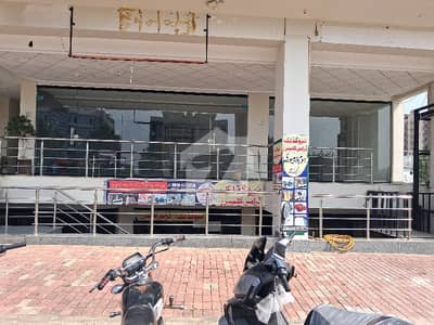 Ground floor Comercial Shop for rent behria enclave islamabad