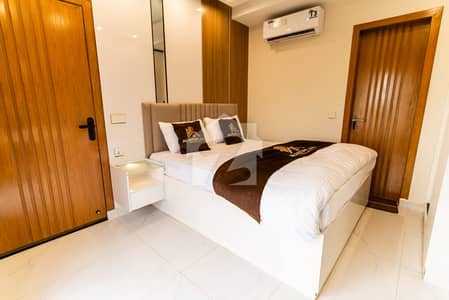 1 bed luxury furnished apartment available for rent sector C bahria town Lahore