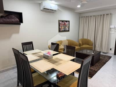 2 Bed Fully Furnished Apartment is Available For Rent  just 30 Scnd Drive From the Main Gate!!