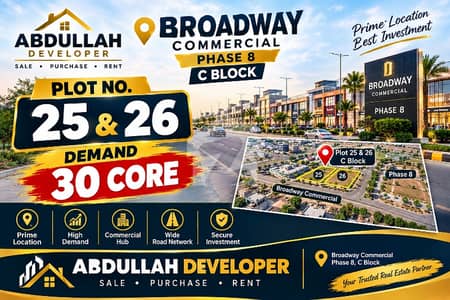 Commercial Pair Plots Available In Broadway Commercial Dha