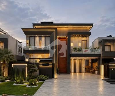 one kanal brand new house with AC and Curtains available for rent in dha phase 6 Lahore
