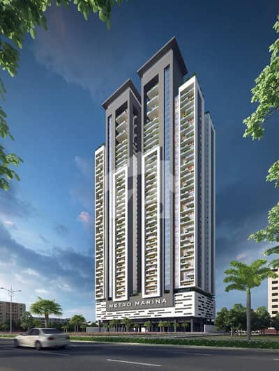 Metro Marina 2 Bed DD Luxury Apartments For Sale In Clifton Block 2 (UNDER CONSTRUCTION)