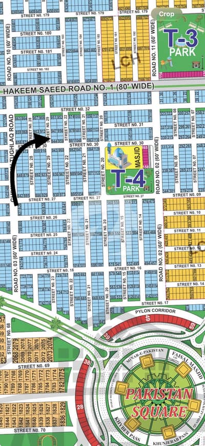 T Blcok Prime Location Plot Available