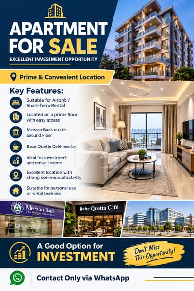 APARTMENT FOR SALE EXCELLENT INVESTMENT OPPORTUNITY