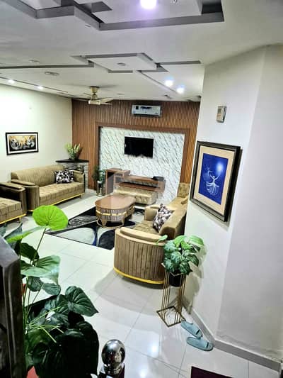 8 Marla Fully Furnished House Available for Rent in Usman Block, Bahria Town Lahore | Ajmair Group