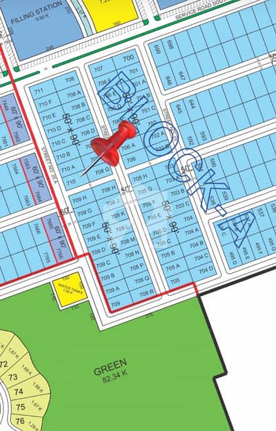 1 KANAL CORNER PLOT FOR SALE BLOCK A FAISAL HILLS