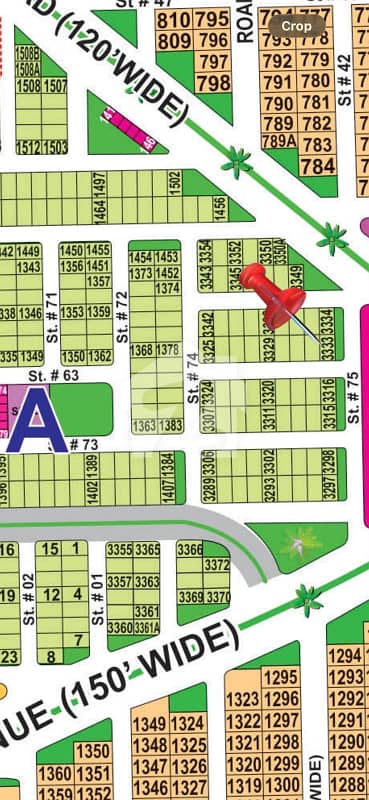 Prime Location plot for Sale in DHA phase 1 Multan