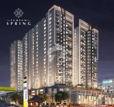 4 Bed Lounge Apartment For Sale - Type-A - After Discount 1.99 Crore - 60 Months Installment - Sumsum Springs - Karachi