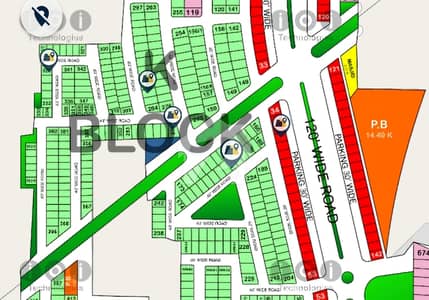 5 marla commercial plot for sale in bahria orchard K block