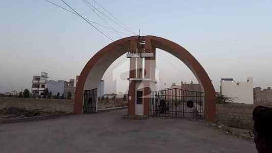 120 Gaz Leased Plot for Sale in Hansa Society Scheme 33 Karachi | Masjid Facing, West Open & Boundary Wall | Golden Chance Deal!