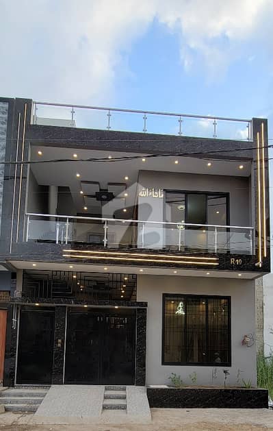 BRAND NEW 120 SQ. YARDS DOUBLE STOREY HOUSE FOR SALE IN PTV HOUSING SOCIETY, SCHEME 33, KARACHI