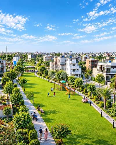 5 Marla Residential On Ground Plot Available On Easy Installment Plan In Union Town Main Pine Avenue Road Lahore