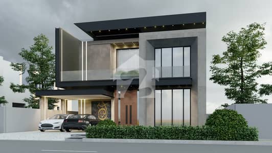 Grey Structure 20 Marla House For Sale In DHA Phase 1 - Sector I Multan