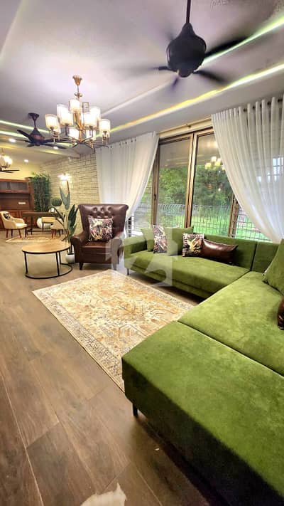 New Luxury Corner House For Sale In F-7 Islamabad | 622 Sq. Yards | Green Side Land