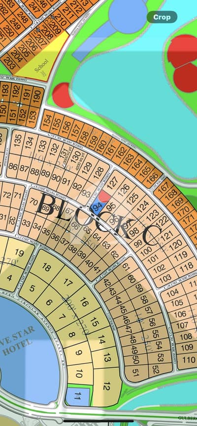 C Block 5 Kanal 14 Marla Extra land Farmhouse Plot For Sale Gulberg Greens Islamabad