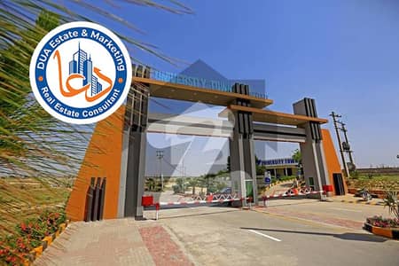 10 Marla | Residential Plot | Block-F | University Town