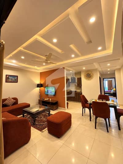 Two Bed Furnished Apartment For Rent In ( Atrium ) Zaraj Housing Society.