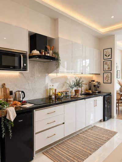 Studio Brand New Luxurious Apartment Full Loaded Furnished Inverter Ac Company Fitted Kitchen