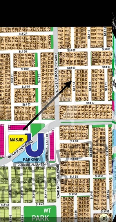 DHA Multan Sector U 1 Kanal Residential Plot Near To Park, Masjid And Commercial. DHA Multan Sector U 1 Kanal Residential Plot Near To Park, Masjid And Commercial.
