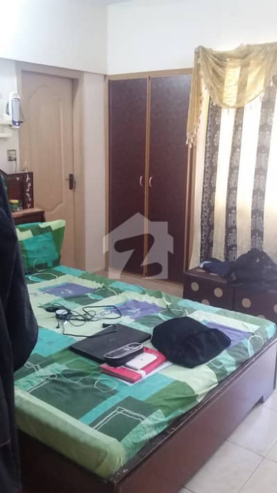 2 BEDS DRAWING DINING FLAT IN BOUNDARY WALL FOR SALE