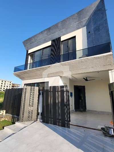5 Marla corner Brand New Triple Storey Designer House with 10 Marla Extra land for Sale in Multi Gardens B-17 Islamabad