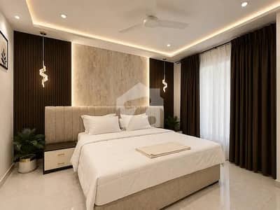 One Bed Furnished Apartment Available For Rent In Sector C Bahria Town Lahore