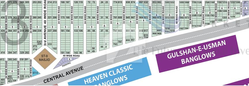 Fair-Priced Prime Location 120 Square Yards Residential Plot Available In Saadi Garden