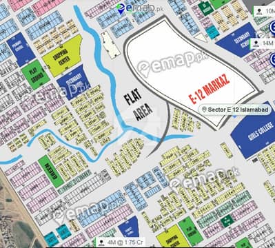 14 Marla Residential Plot For Sale On Main Double Road In E-12/2 Islamabad