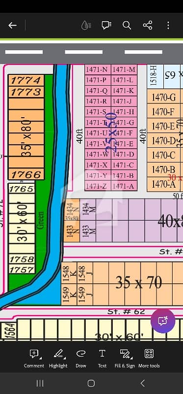 35x80 Corner Plot Extra Land Available For Sale