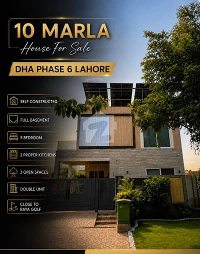 ڈی ایچ اے فیز 6 - بلاک ایل ڈی ایچ اے فیز 6,ڈی ایچ اے ڈیفینس,لاہور میں 4 کمروں کا 10 مرلہ مکان 7.25 کروڑ میں برائے فروخت۔