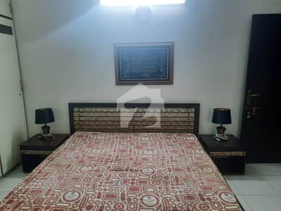 Fully Furnished GROUND PORTION 300 Yards 1 Bedrooms Drawing Dining Luge Parking