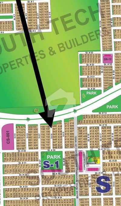 DHA Multan Sector S Plot For Sale Prime Location