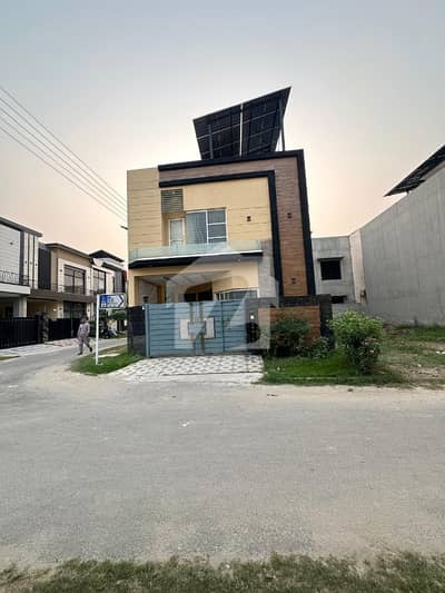 5 Marla Corner & 8 KV Solar House For Sale